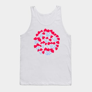 Red mushrooms Tank Top